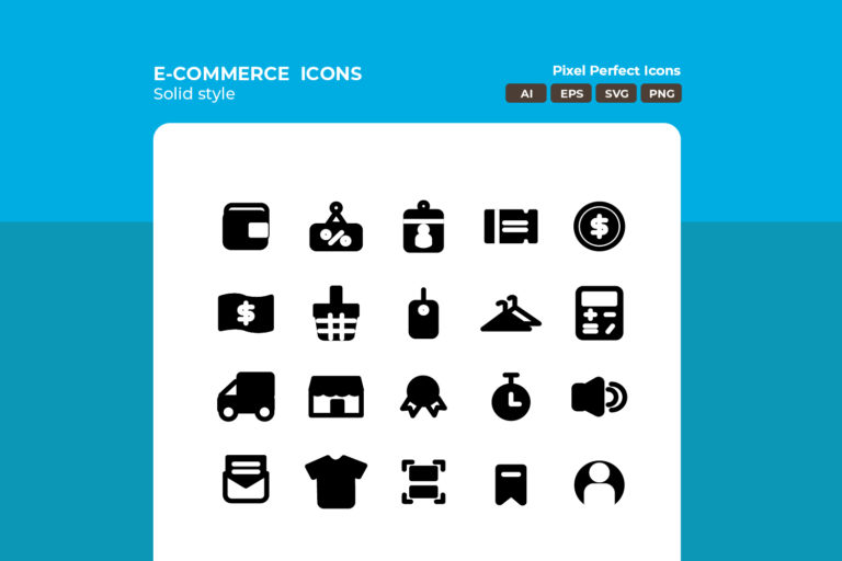 Ecommerce Icon - 5 Styles - Image 6