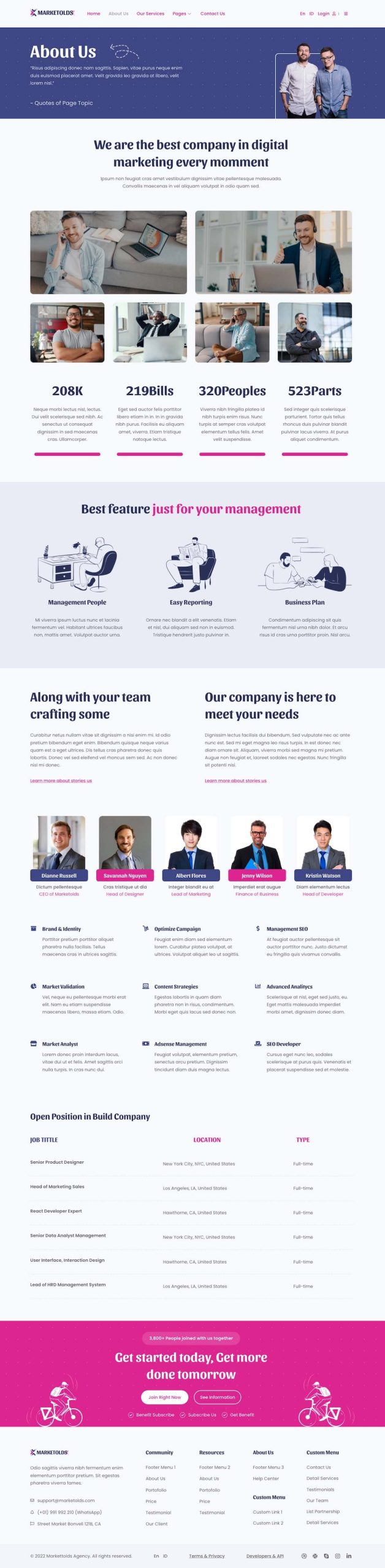 Marketolds - Digital Marketing Elementor Template Kit - Image 2