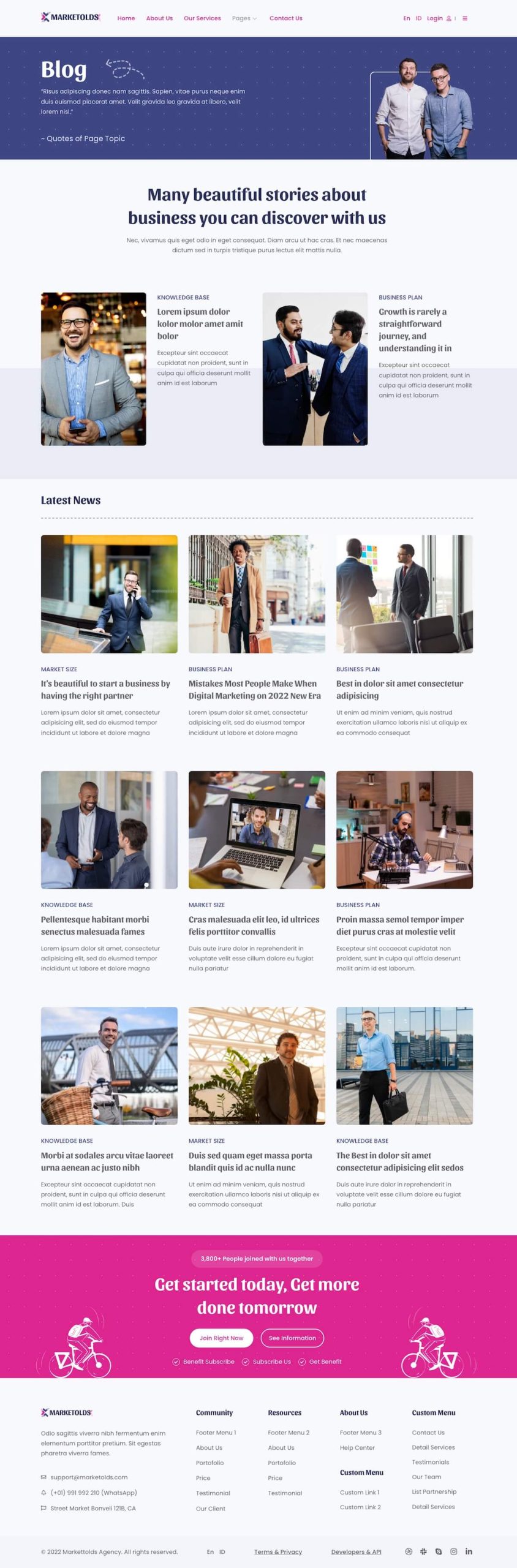 Marketolds - Digital Marketing Elementor Template Kit - Image 3