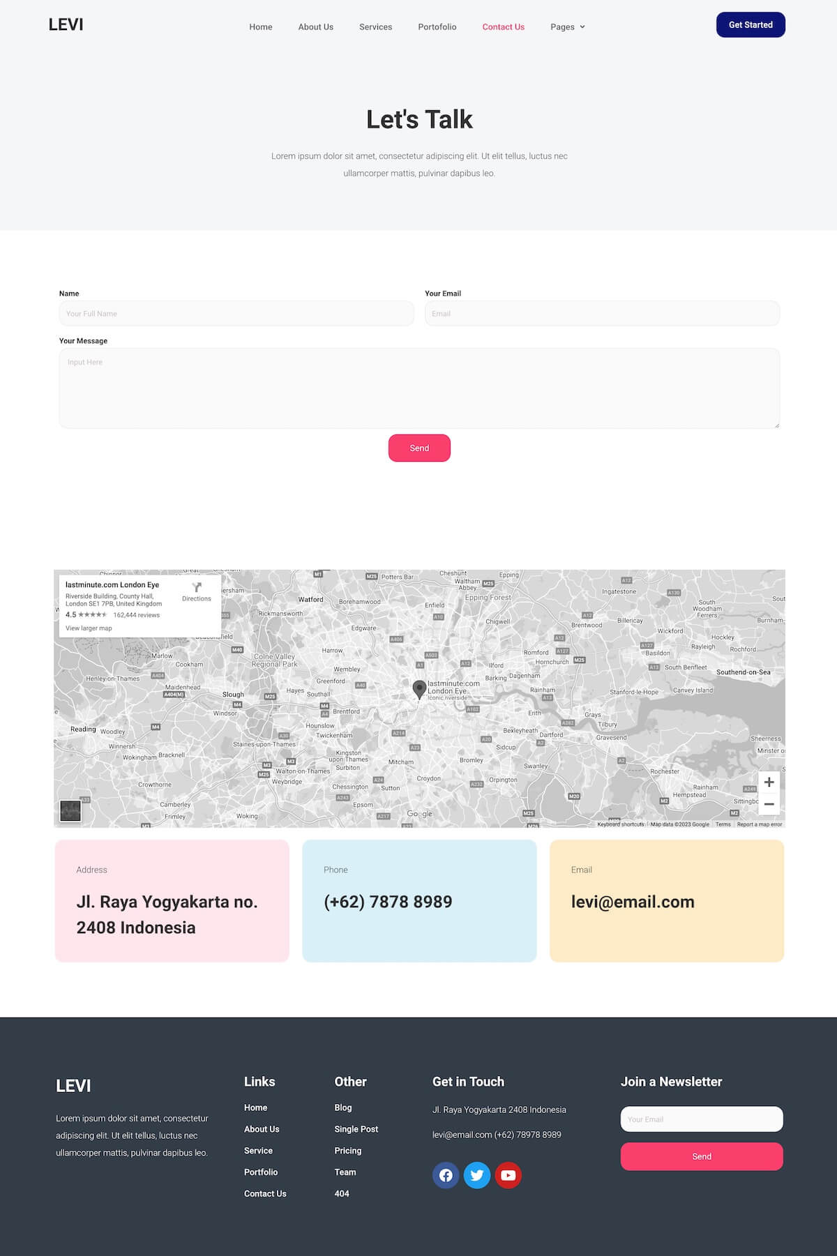Levi - Digital Marketing Elementor Template Kit - Image 4