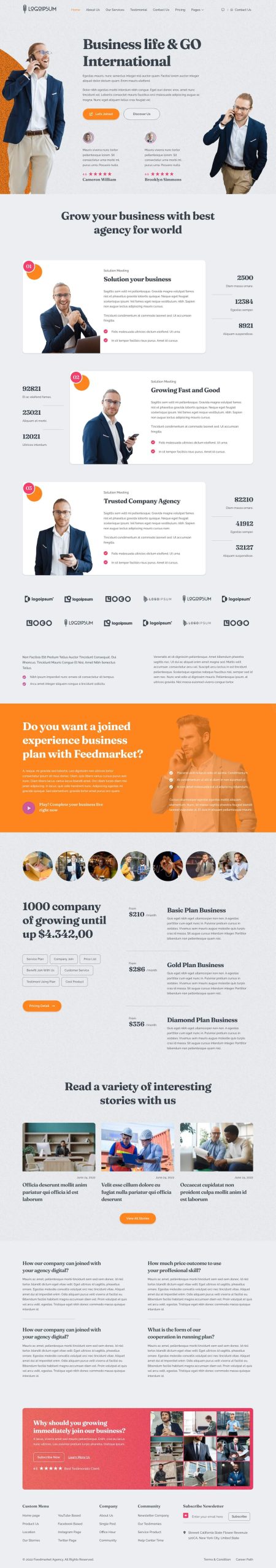 Feedmarket - Digital Agency Elementor Template Kit - Image 6