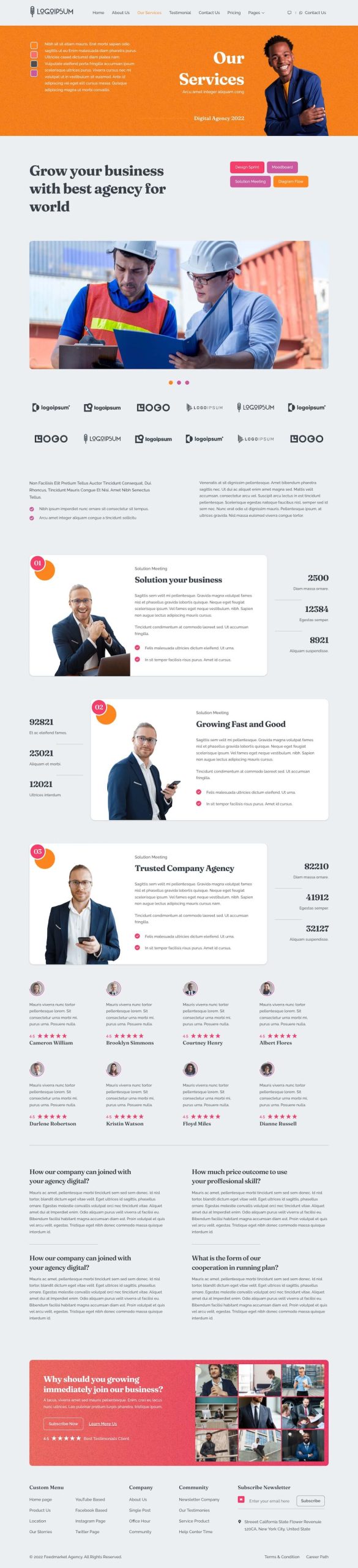 Feedmarket - Digital Agency Elementor Template Kit - Image 7