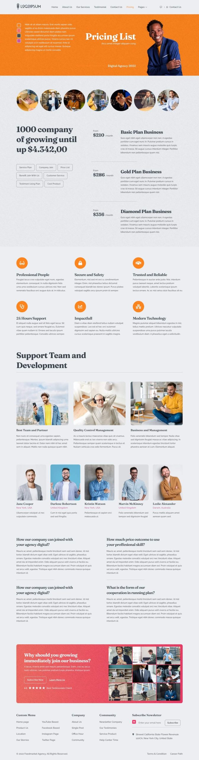 Feedmarket - Digital Agency Elementor Template Kit - Image 9