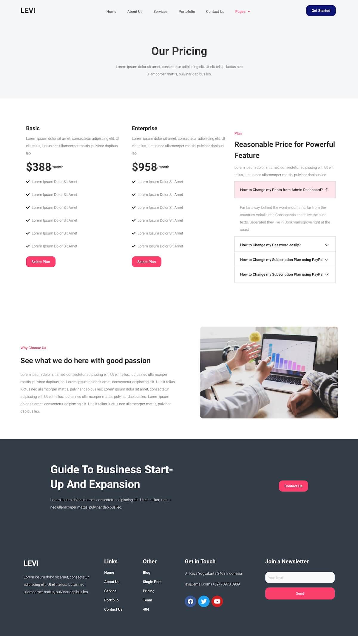 Levi - Digital Marketing Elementor Template Kit - Image 9