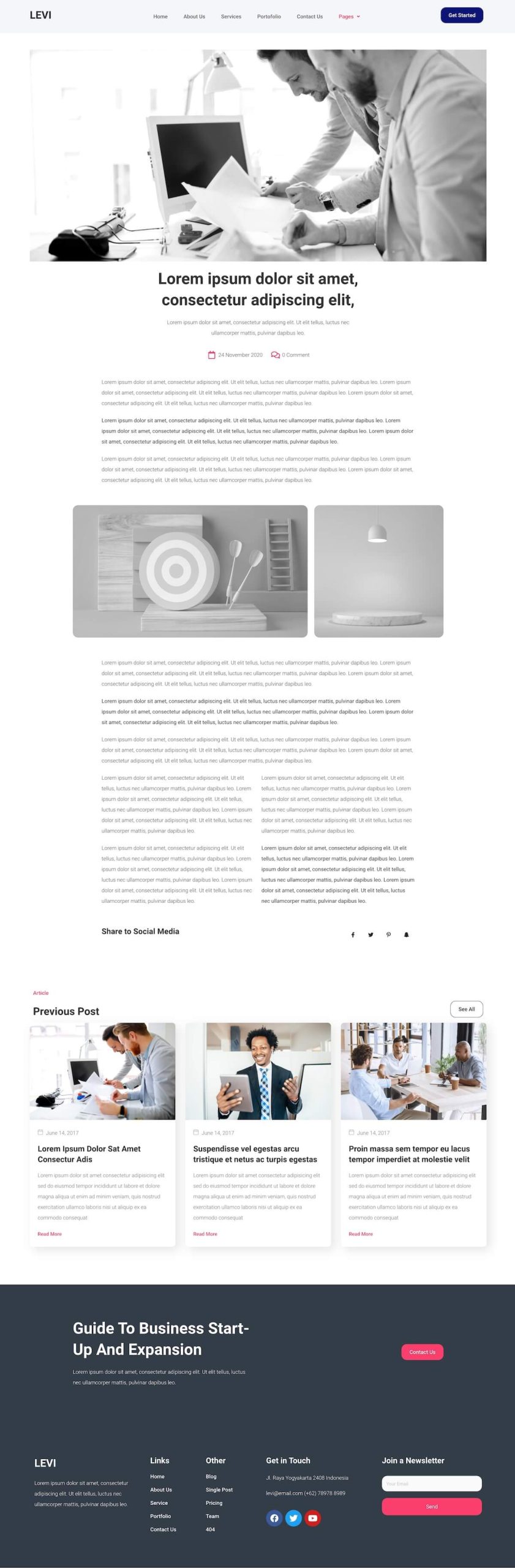 Levi - Digital Marketing Elementor Template Kit - Image 11