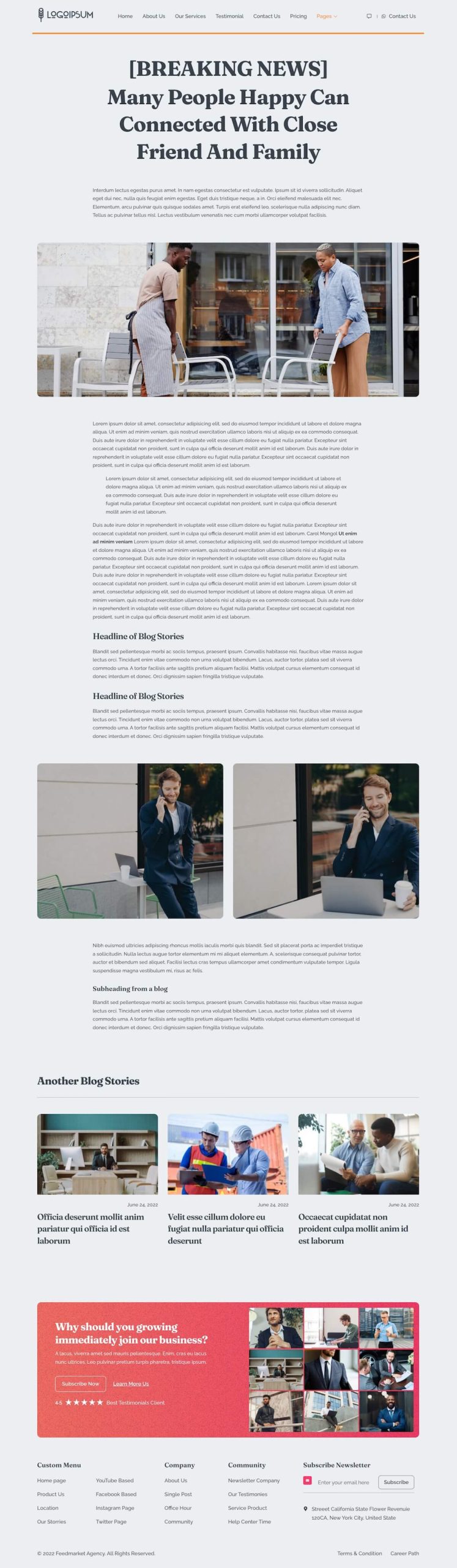 Feedmarket - Digital Agency Elementor Template Kit - Image 10