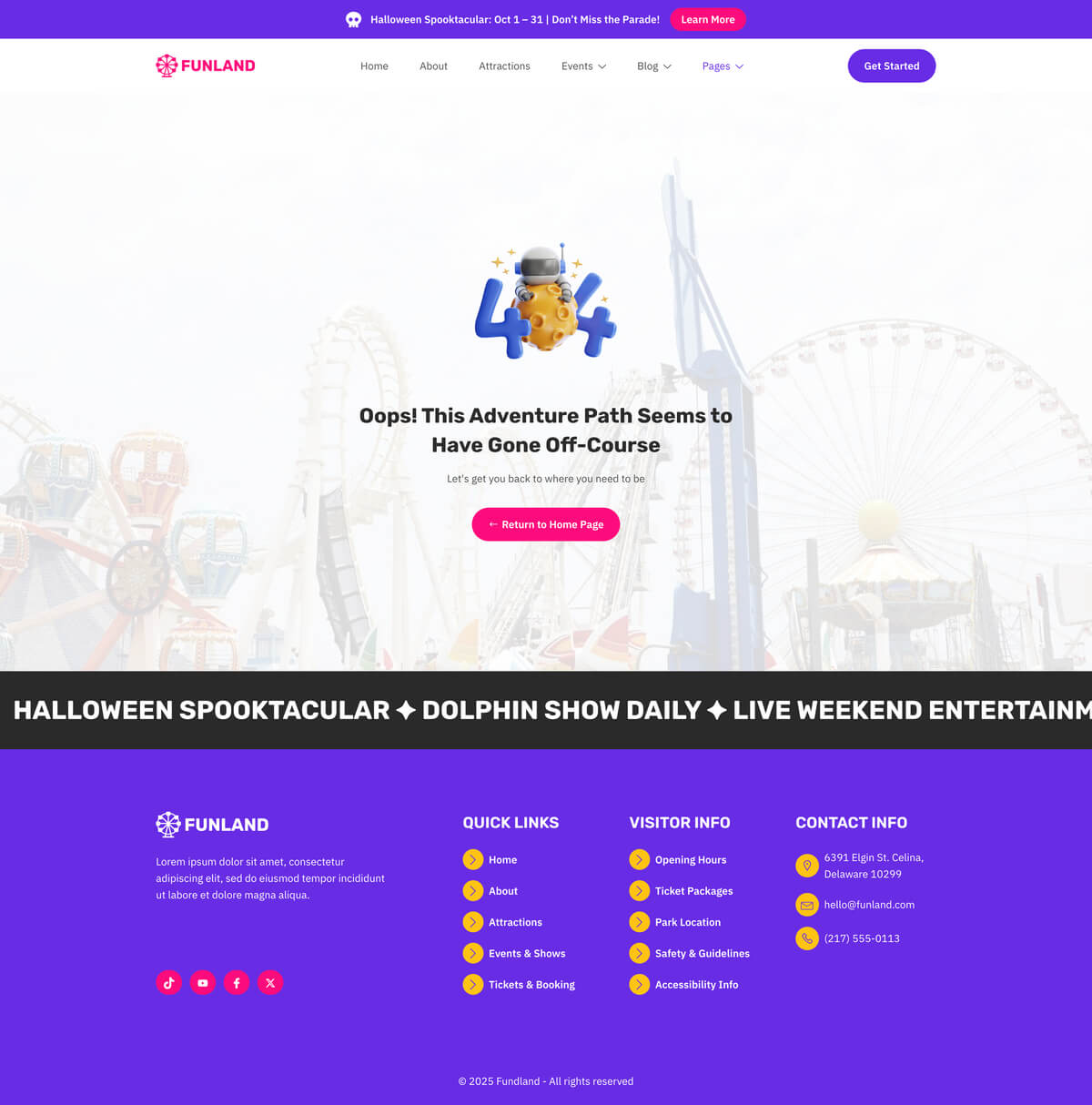 Funland - Amusement & Theme Park Template Kit - Image 2