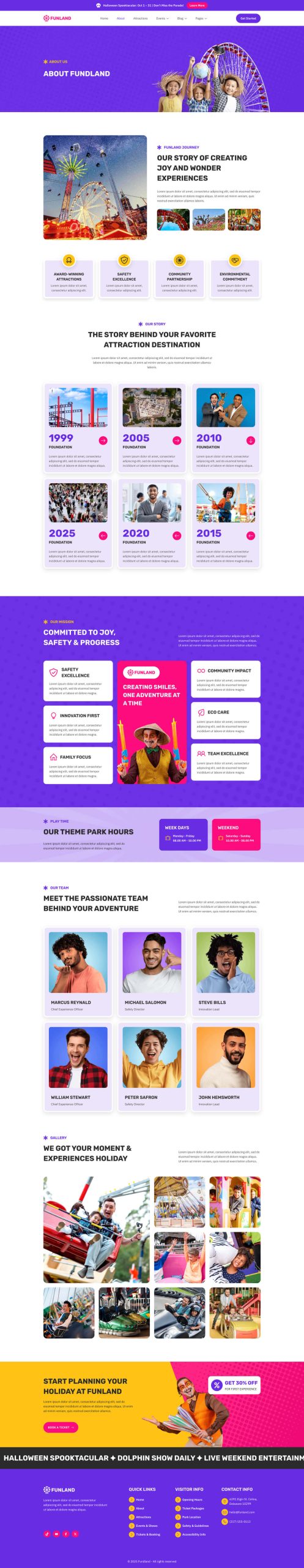 Funland - Amusement & Theme Park Template Kit - Image 3