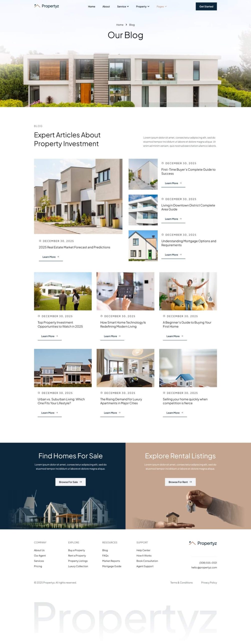 Propertyz - Real Estate & Property Template Kit - Image 3
