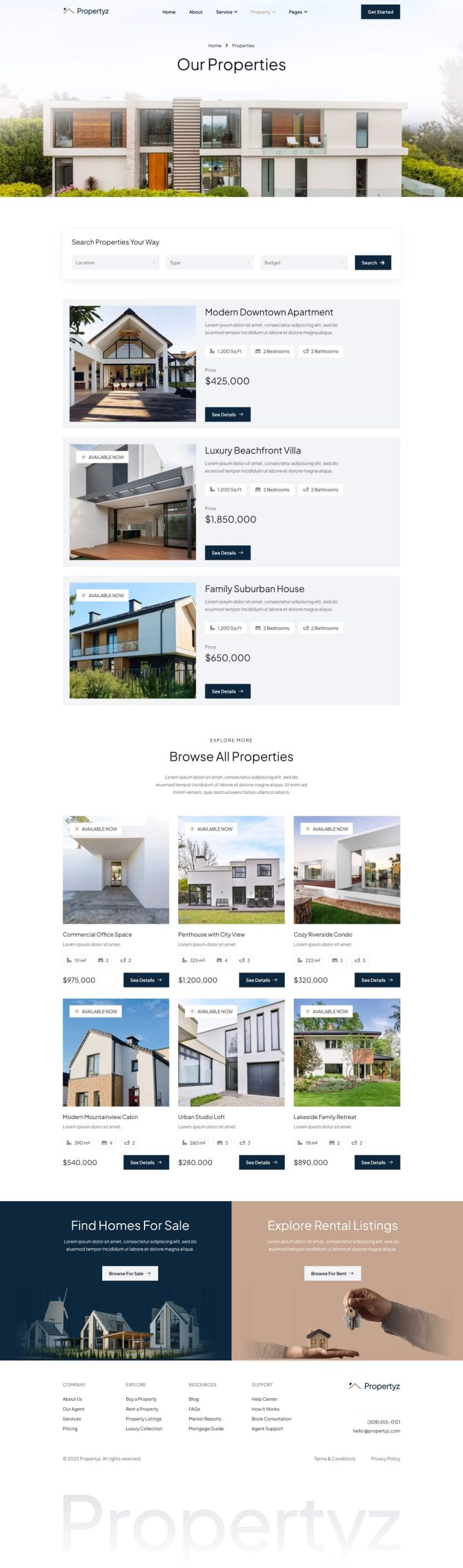 Propertyz - Real Estate & Property Template Kit - Image 10