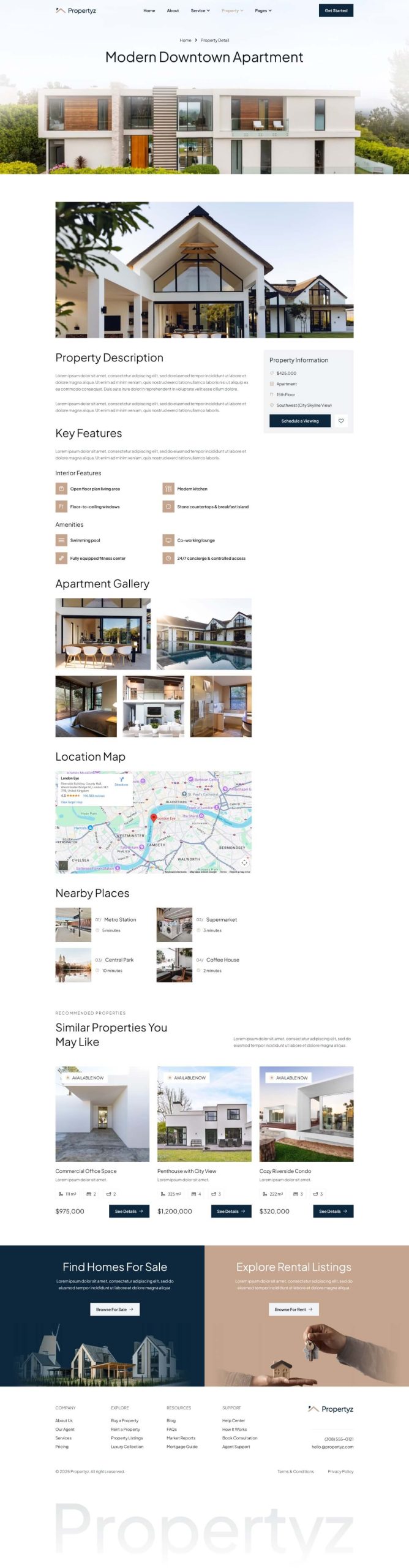 Propertyz - Real Estate & Property Template Kit - Image 11